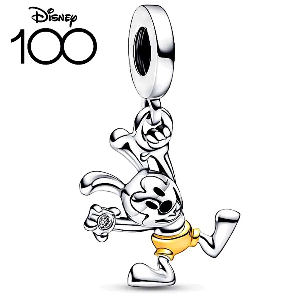 Sterling Silver Mickey Mouse Charm